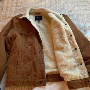 Sherpa corduroy jacket